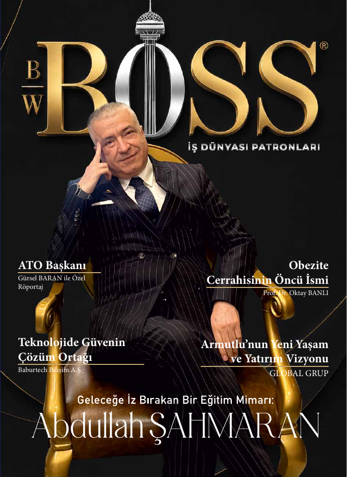 Boss İş Dünyası dergisi ilk sayı kapağı